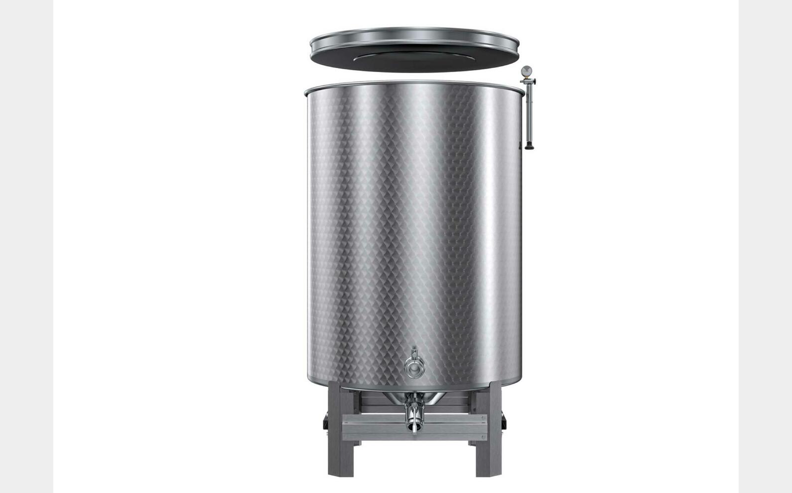 Tanks SPAB - 304 stainless steel From 2 HL (200 liters) to 21.5 HL (2150 liters) ARSILAC