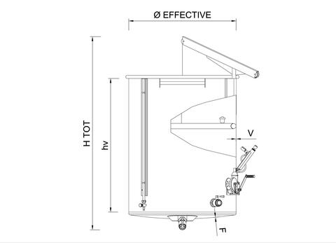 Cuves inox 304 - SPAB De 2 HL (200 litres) &agrave; 21,5 HL (2150 litres) ARSILAC