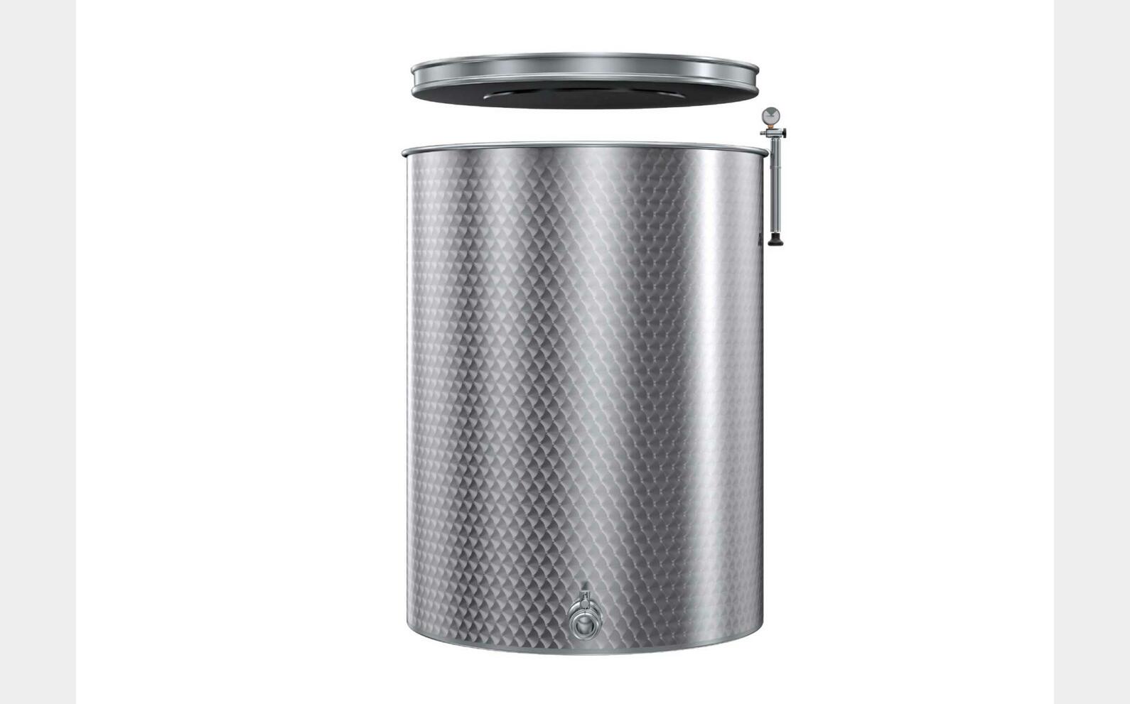 Tanks SPA - 304 stainless steel From 0.3 HL (30 liters) to 250 HL (25000 liters) ARSILAC