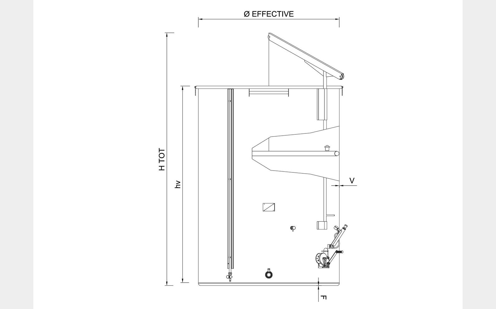 Cuves inox 304 - SPA De 0,3 HL (30 litres) &agrave; 250 HL (25000 litres) ARSILAC