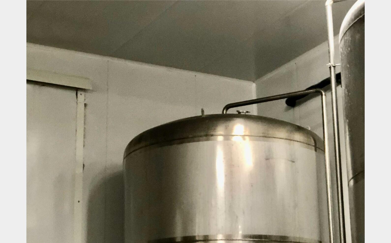Stainless steel tank - Cylindro conical 110 HL (11 000 litres) PSS
