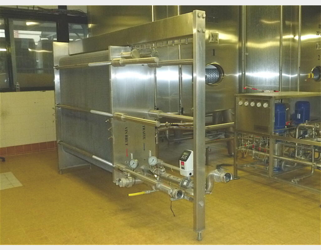 Echangeur &agrave; plaques en INOX