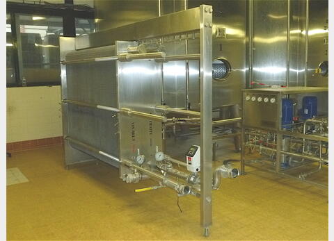 Echangeur &agrave; plaques en INOX