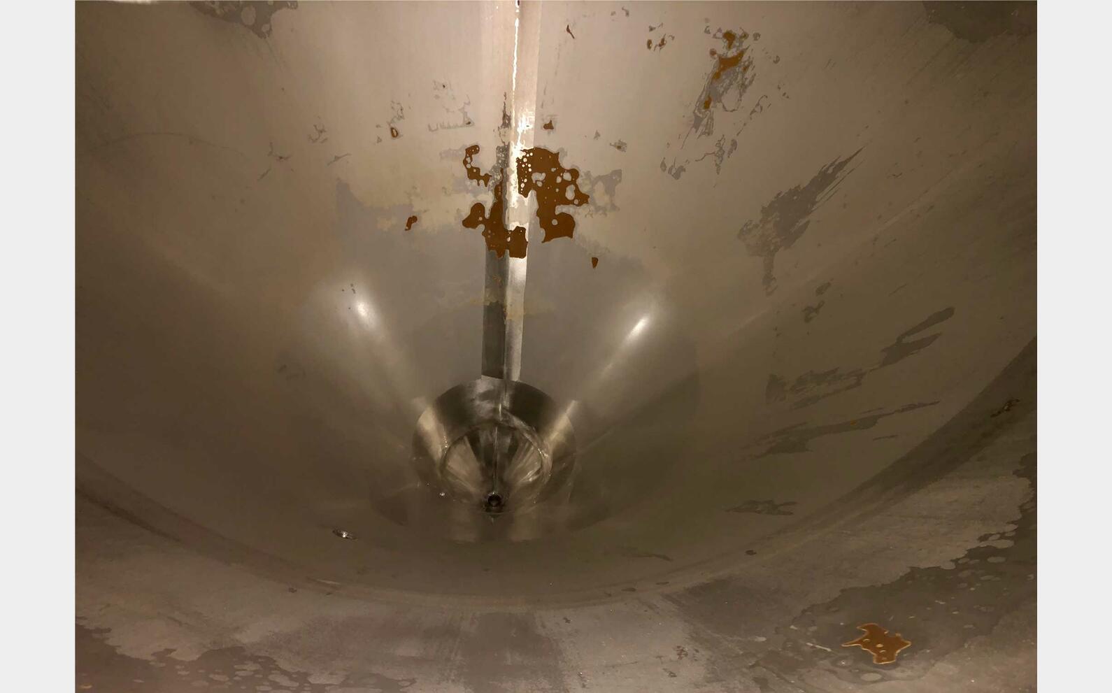 Stainless steel tank - Cylindro conical 110 HL (11 000 litres) PSS