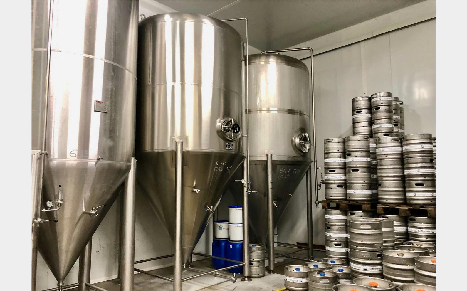 Cuve inox - Cylindro conique 110 HL (11.000 litres) PSS