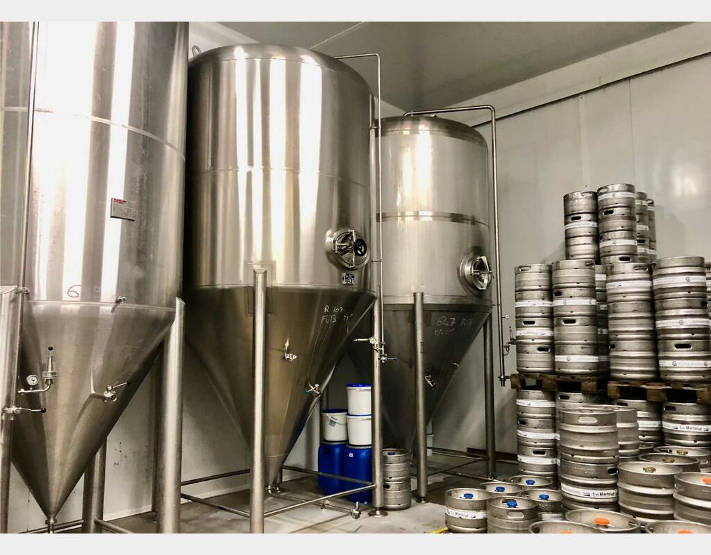 Cuve inox - Cylindro conique 110 HL (11.000 litres) PSS