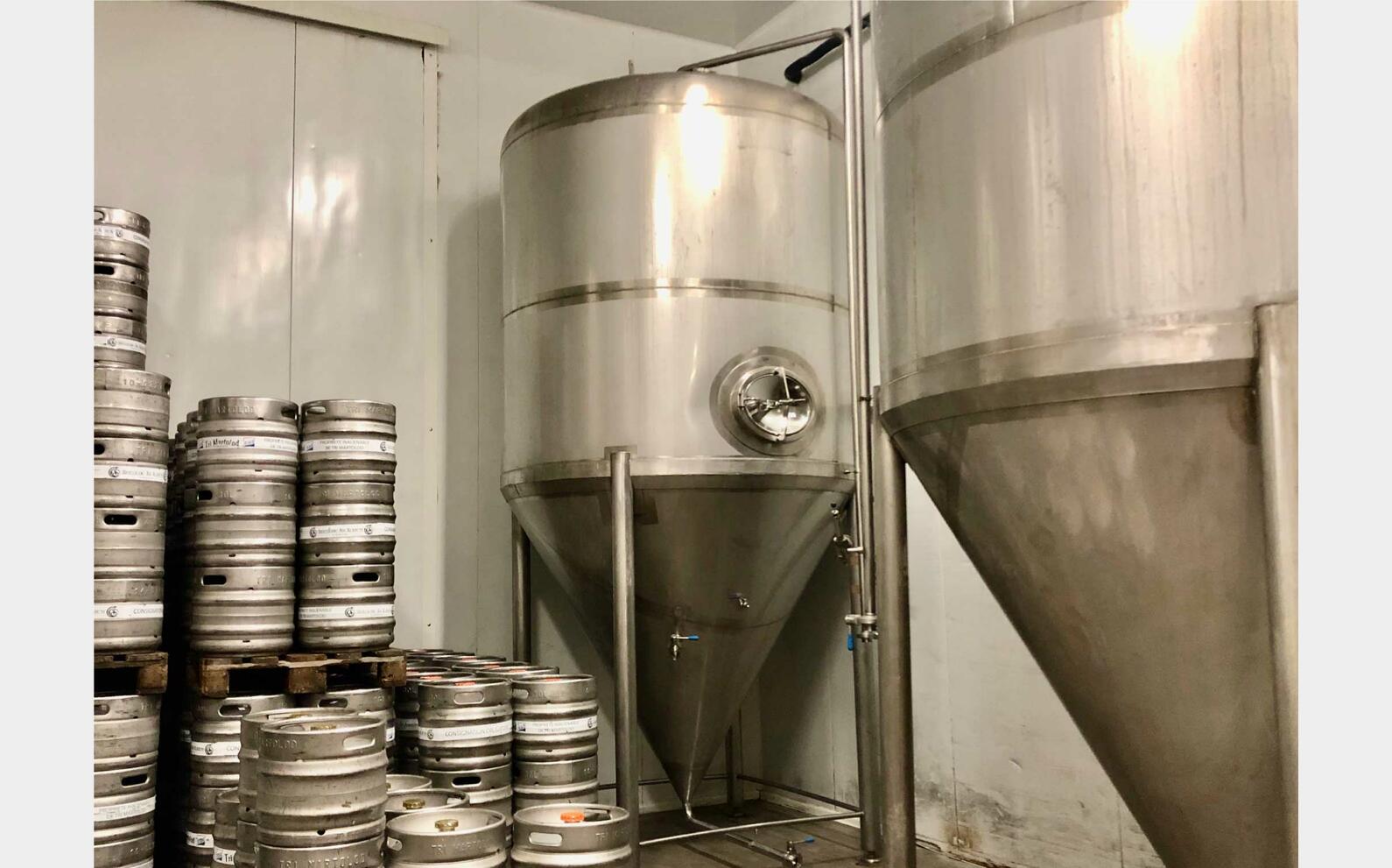 Cuve inox - Cylindro conique 110 HL (11.000 litres) PSS