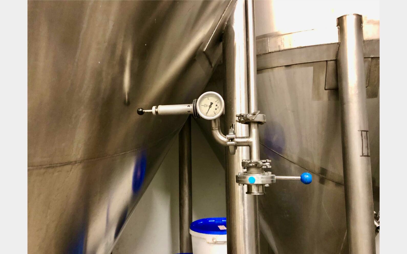Cuve inox - Cylindro conique 110 HL (11.000 litres) PSS