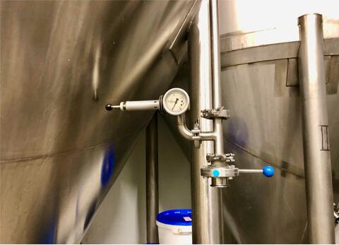 Stainless steel tank - Cylindro conical 110 HL (11 000 litres) PSS