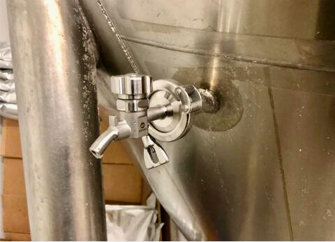 Cuve de garde inox - Cylindro conique 60 HL (6 000 litres) PSS