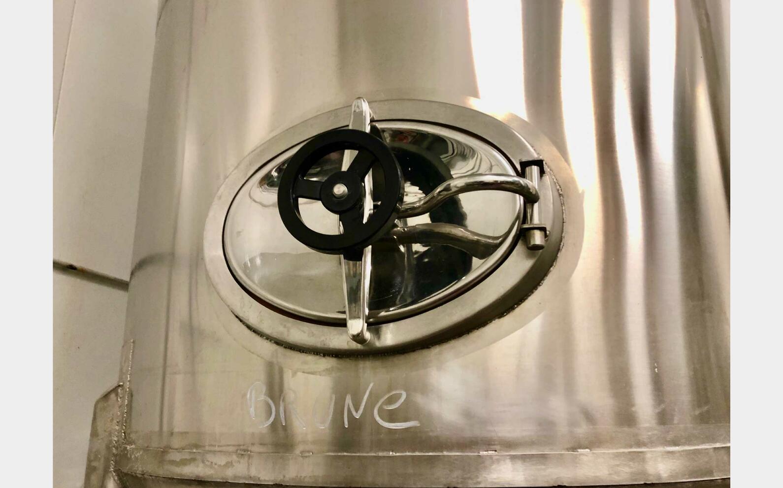 Cuve de garde inox - Cylindro conique 60 HL (6 000 litres) PSS
