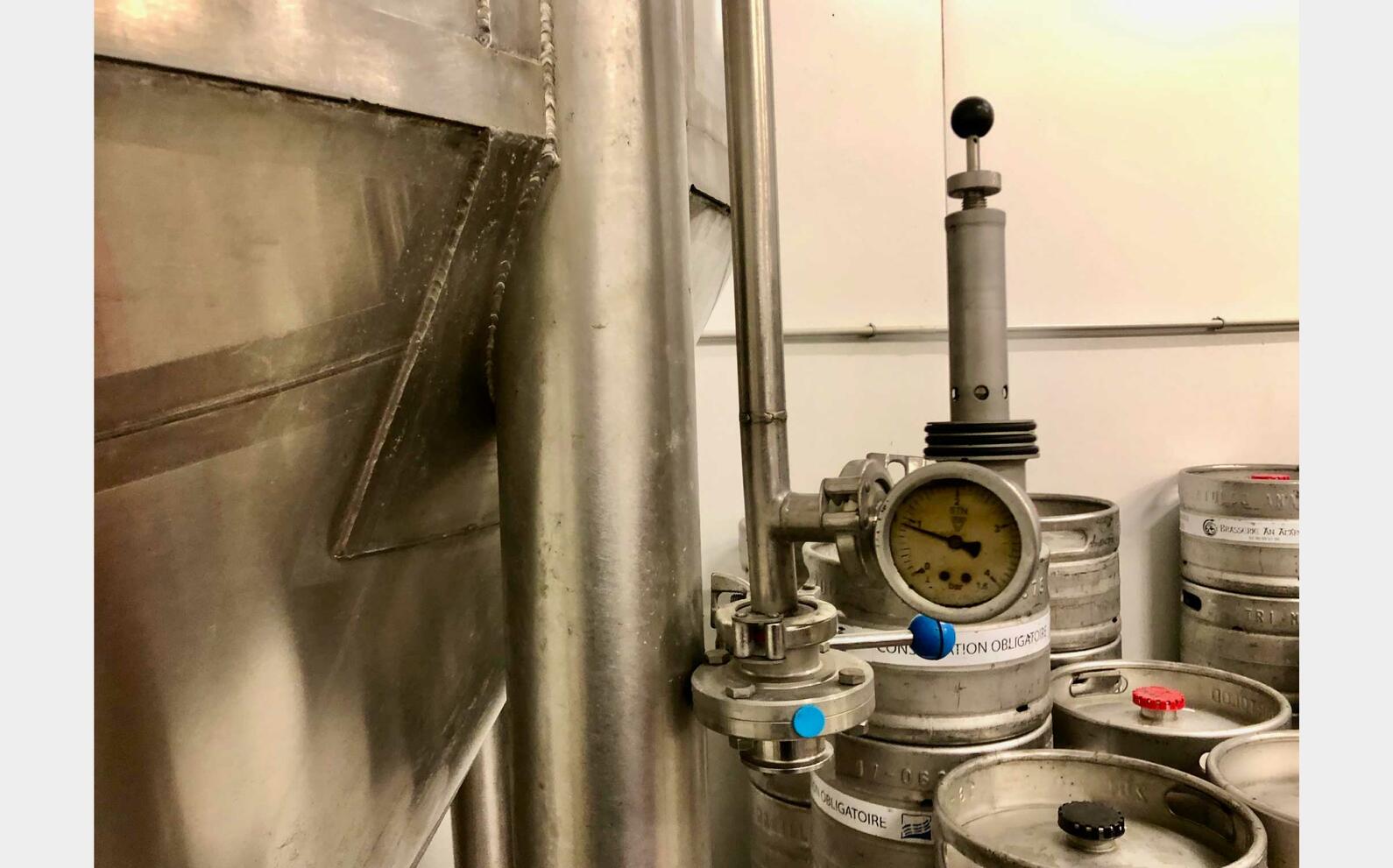 Cuve de garde inox - Cylindro conique 60 HL (6 000 litres) PSS