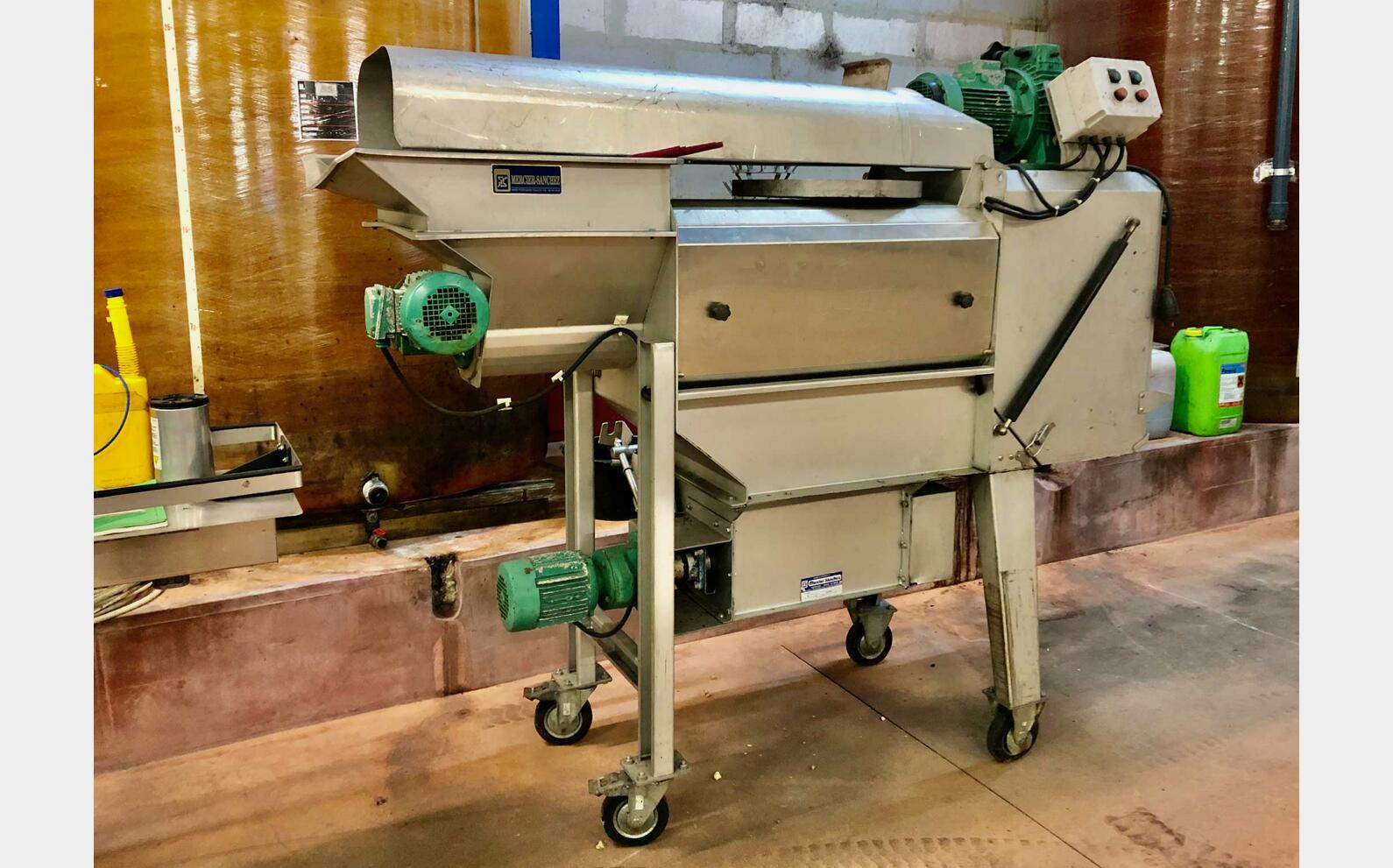 &Eacute;grappoir fouloir - SCE 20 MERCIER SANCHEZ