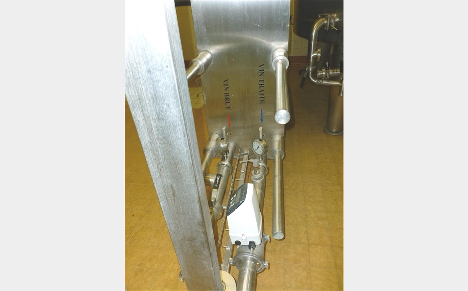 Echangeur &agrave; plaques en INOX