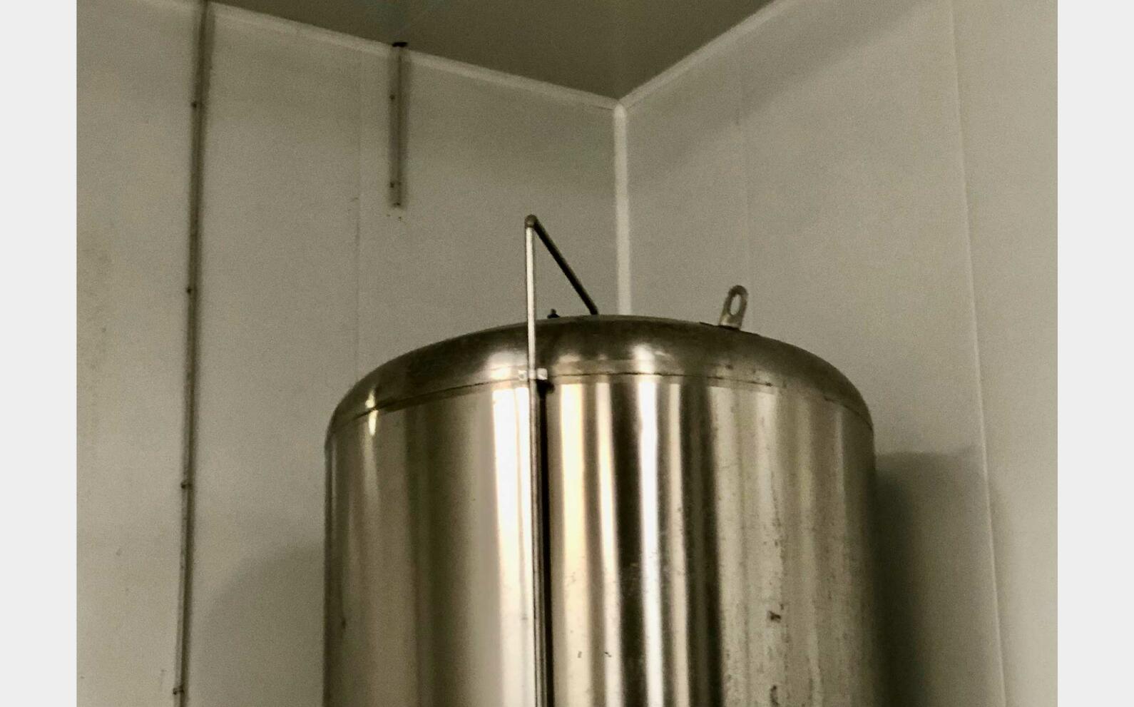 Cuve de garde inox - Cylindro conique 60 HL (6 000 litres) PSS