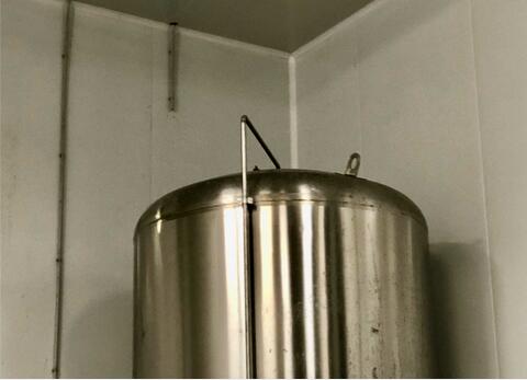 Cuve de garde inox - Cylindro conique 60 HL (6 000 litres) PSS