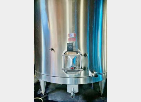 Cuve inox - Fond plat