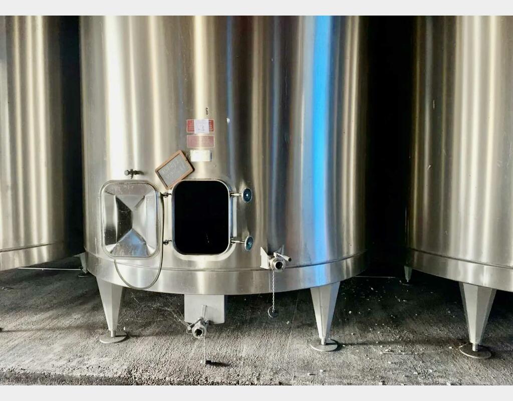 Cuve inox - Fond plat