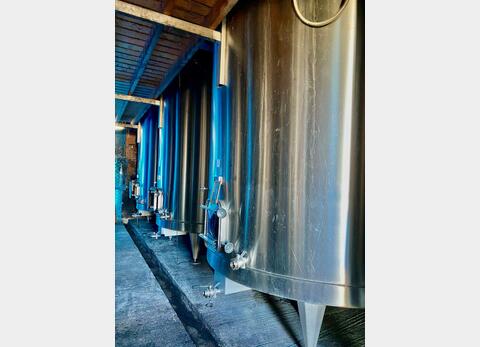 Cuve inox - Fond plat
