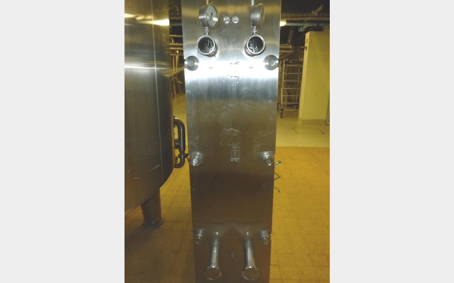 Echangeur &agrave; plaques en INOX