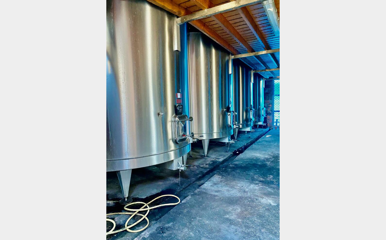 Cuve inox 304L - Fond conique 230 HL (23 000 litres) PIERRE GUERIN
