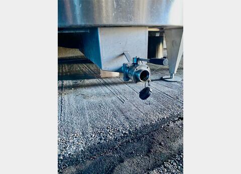 Cuve inox - Fond plat