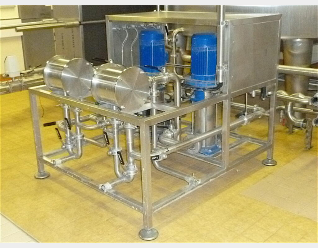 Ensemble pompes multicellulaires inox