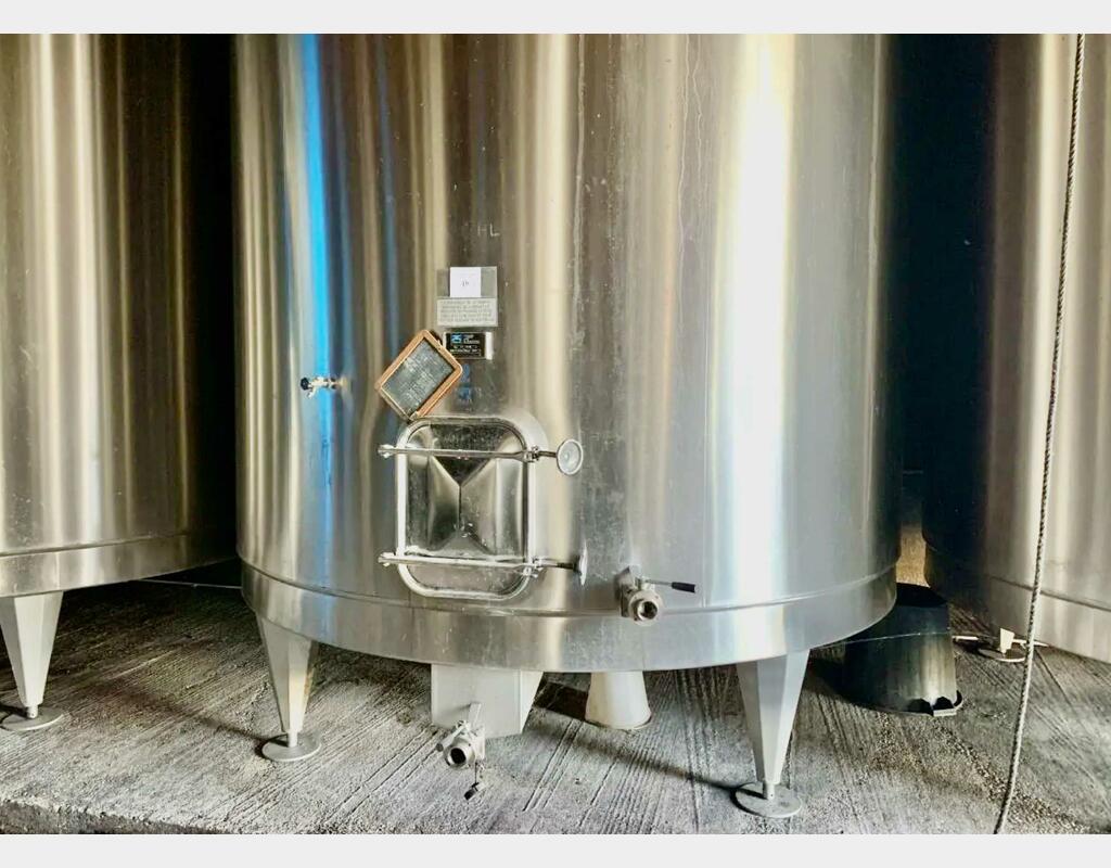 Cuve inox - Fond plat