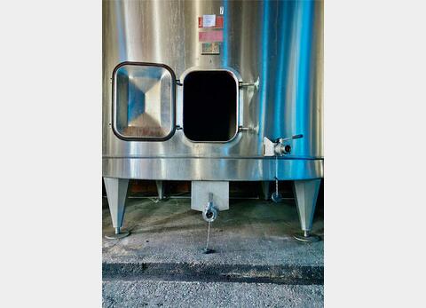 Cuve inox - Fond plat