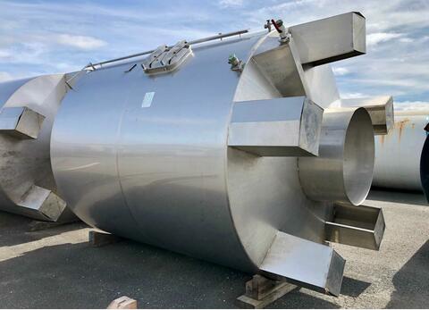 Cuve inox 304L - Fond plat 200 HL (20 000 litres)
