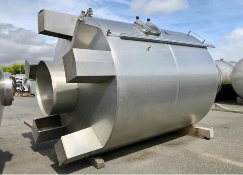 Cuve inox 304L - Fond plat 200 HL (20 000 litres)