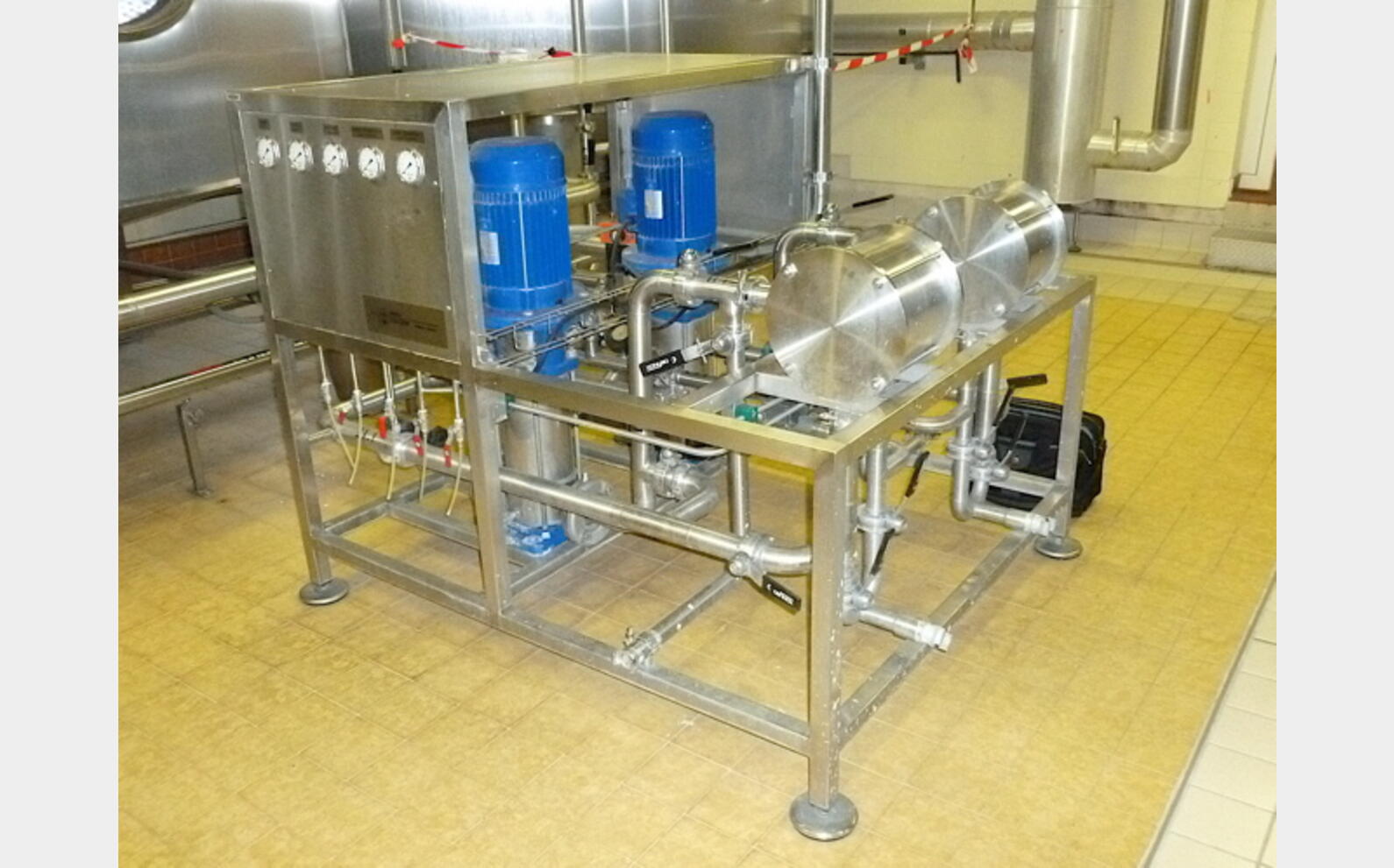 Ensemble pompes multicellulaires inox