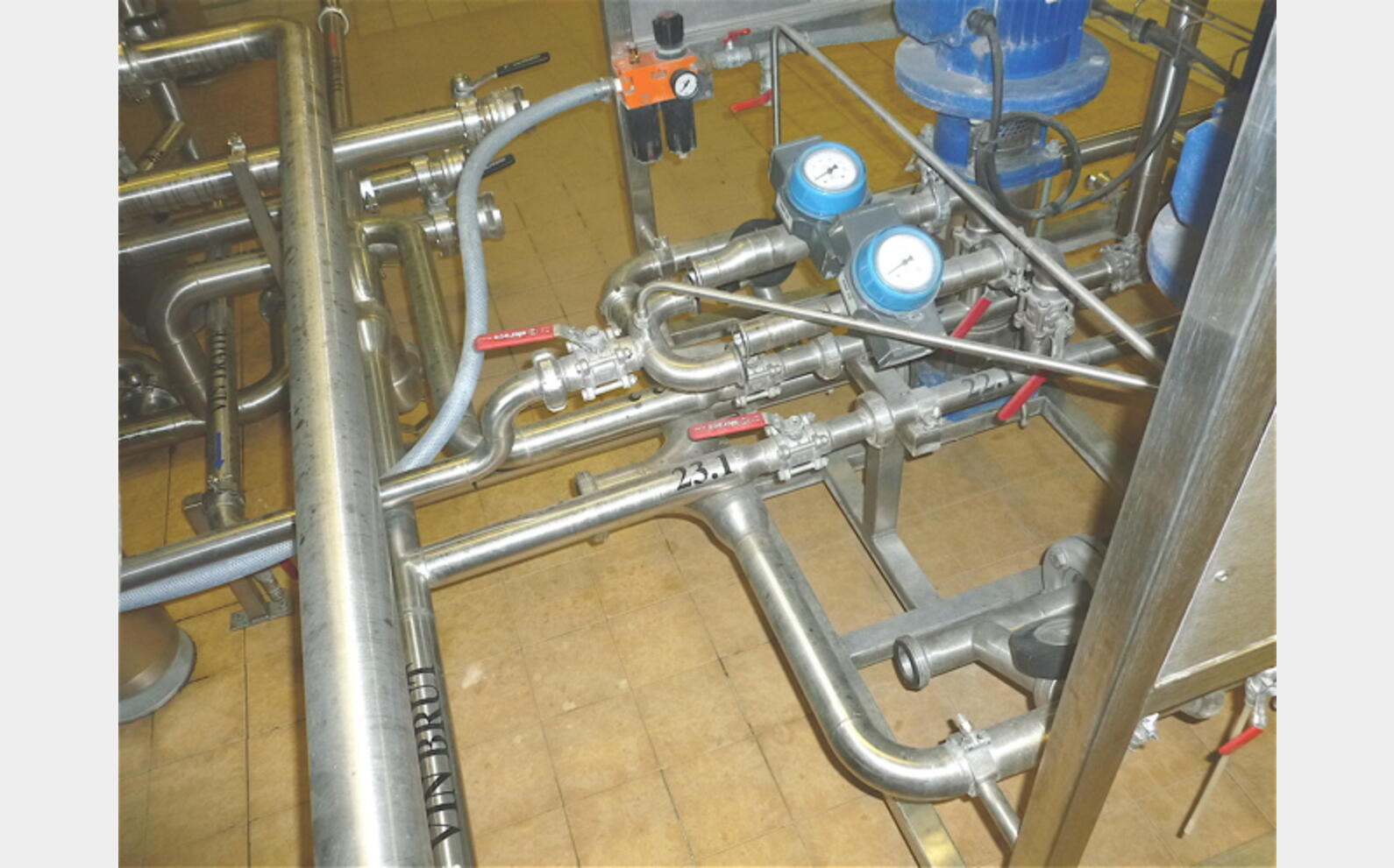 Ensemble pompes multicellulaires inox