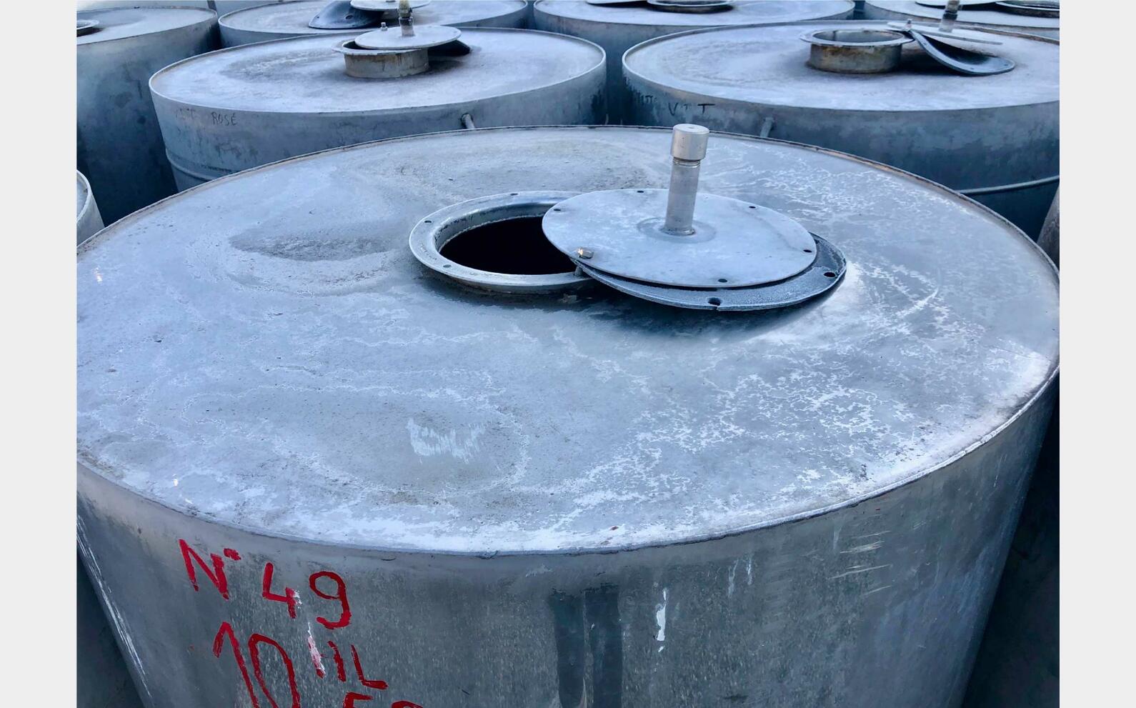 Ss tank - Cylindrical 10 HL (1000 litres)