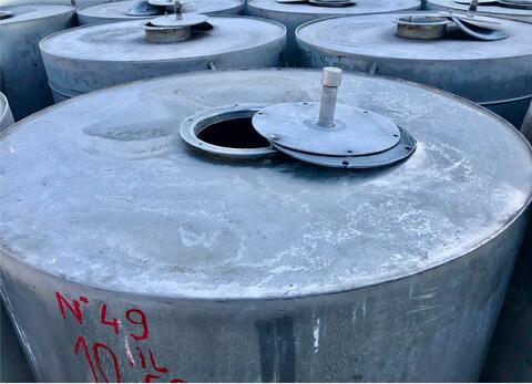 Ss tank - Cylindrical 10 HL (1000 litres)