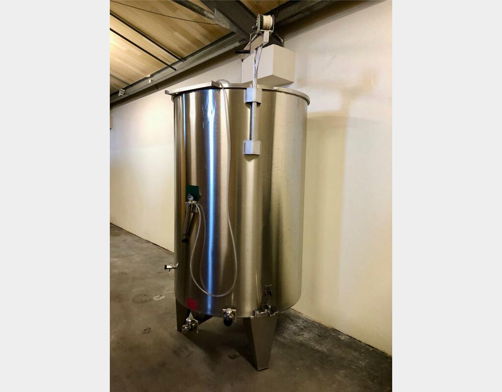 Cuve inox chapeau flottant