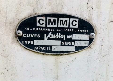 Cuve fibre - Horizontale 51 HL (5 100 litres) CMMC