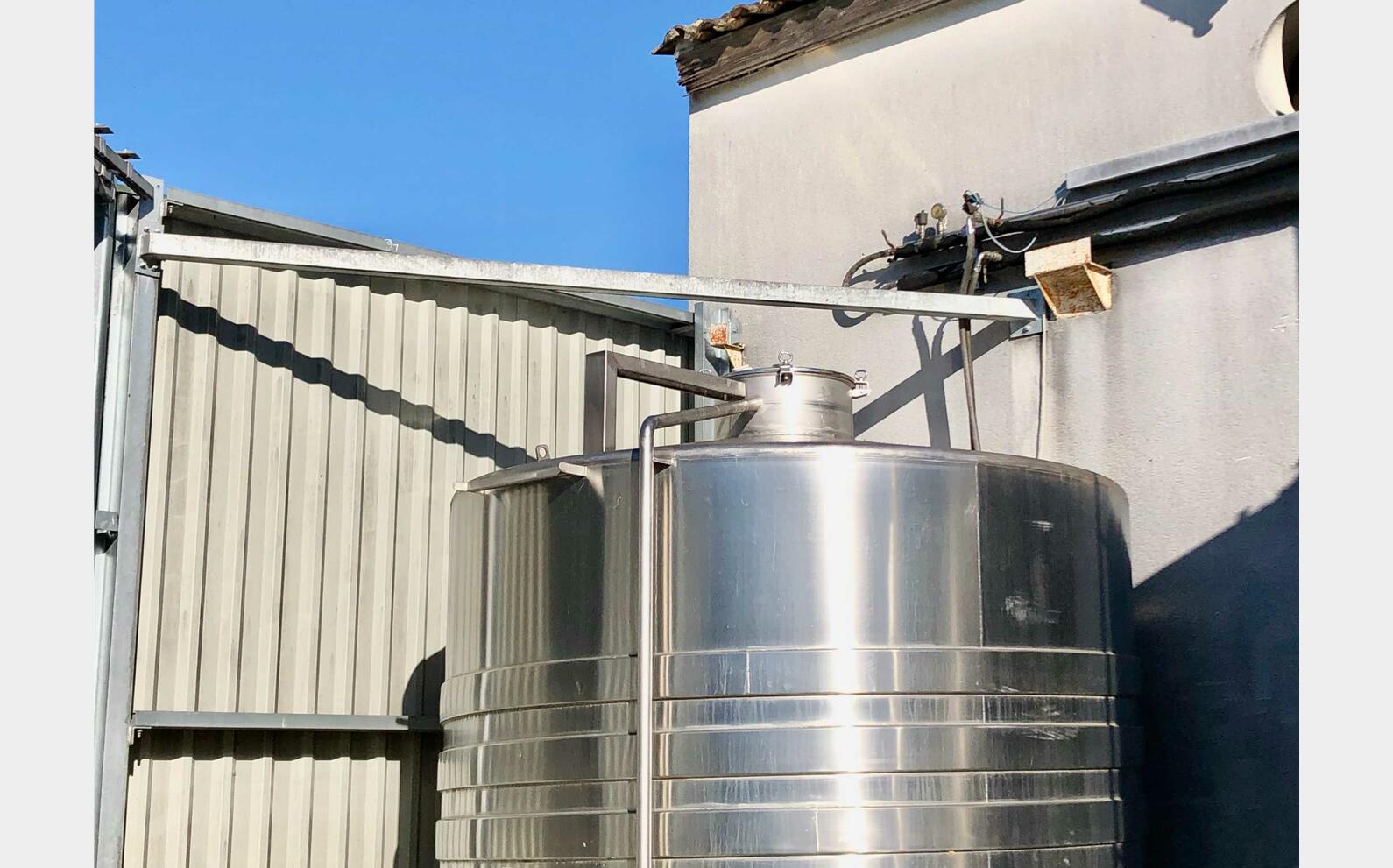 Stainless steel tank - Storage 94.5 HL (9,450 litres) STAI