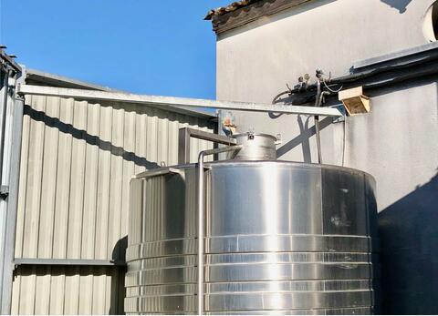Stainless steel tank - Storage 94.5 HL (9,450 litres) STAI