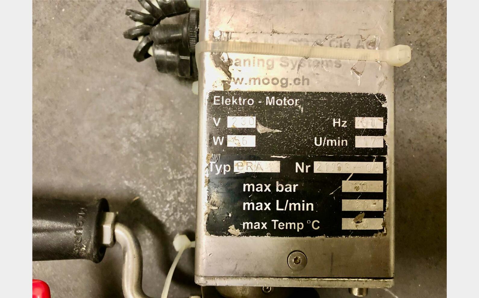 Barrel washer - BRA MOOG