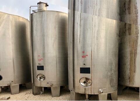 Stainless steel tank - Cylindrical 100 HL (10 000 litres)