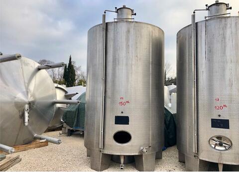Stainless steel tank - Cylindrical