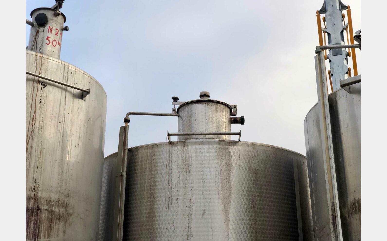 Stainless steel tank - Cylindrical 80 HL (8 000 litres)