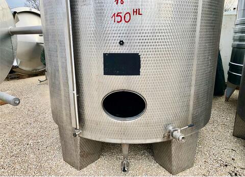 Stainless steel tank - Cylindrical