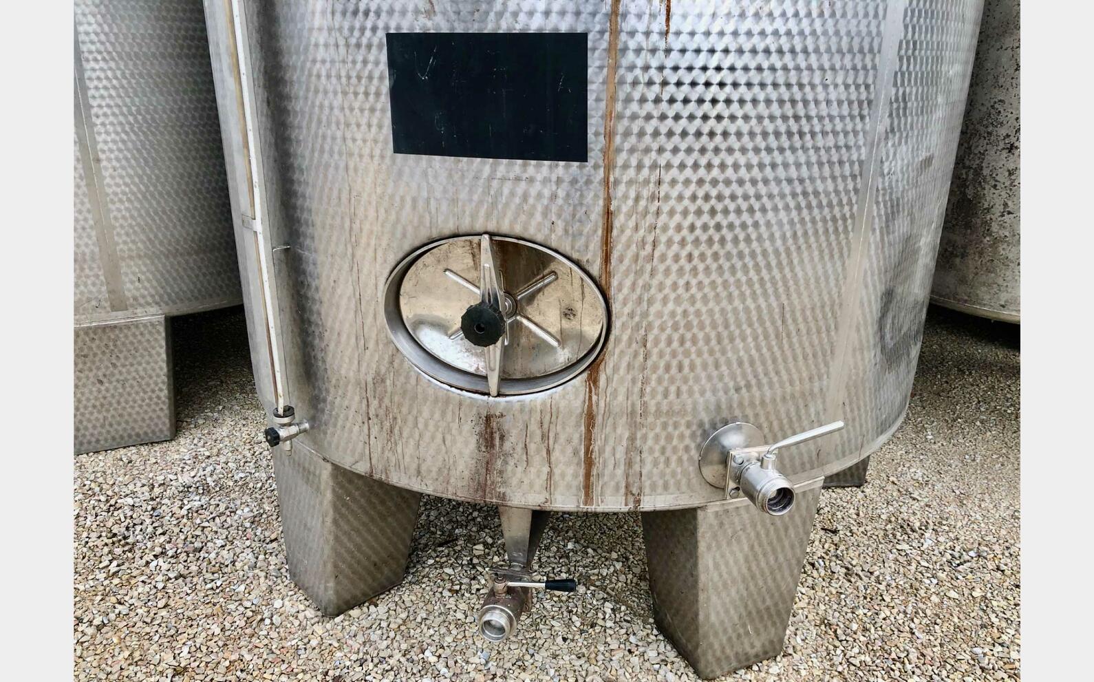 Cuve inox - Cylindrique 100 HL (10 000 litres)