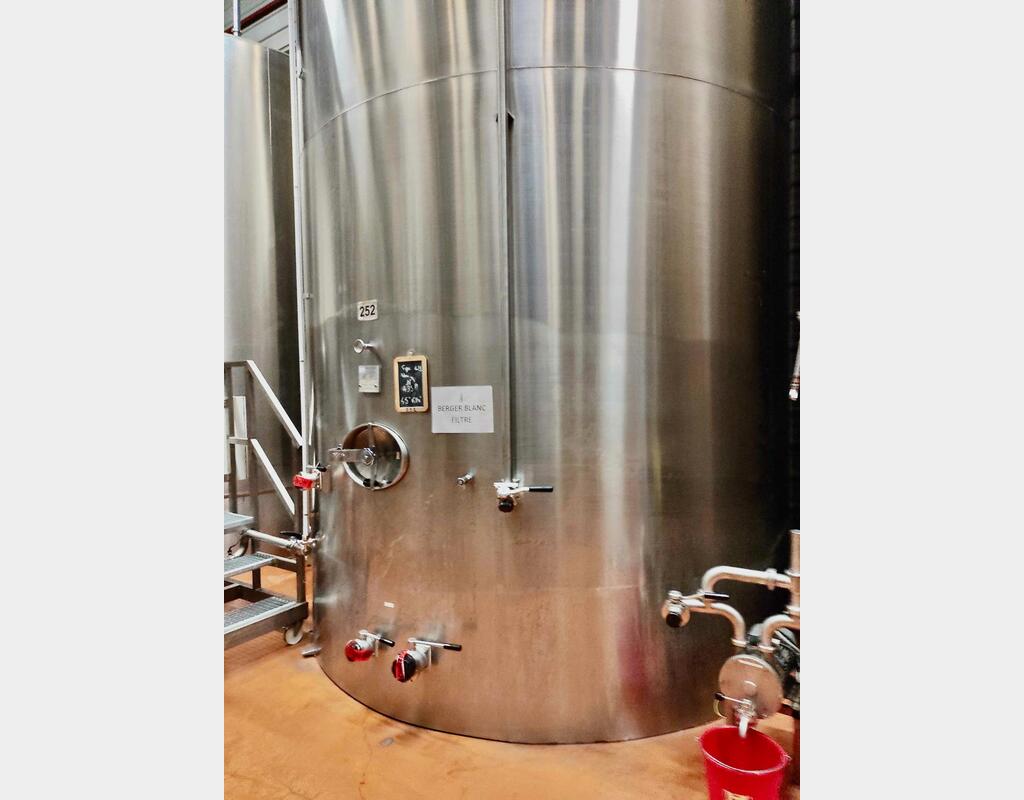 316L stainless steel tank - Closed