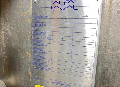 Echangeur &agrave; plaques ALFA LAVAL