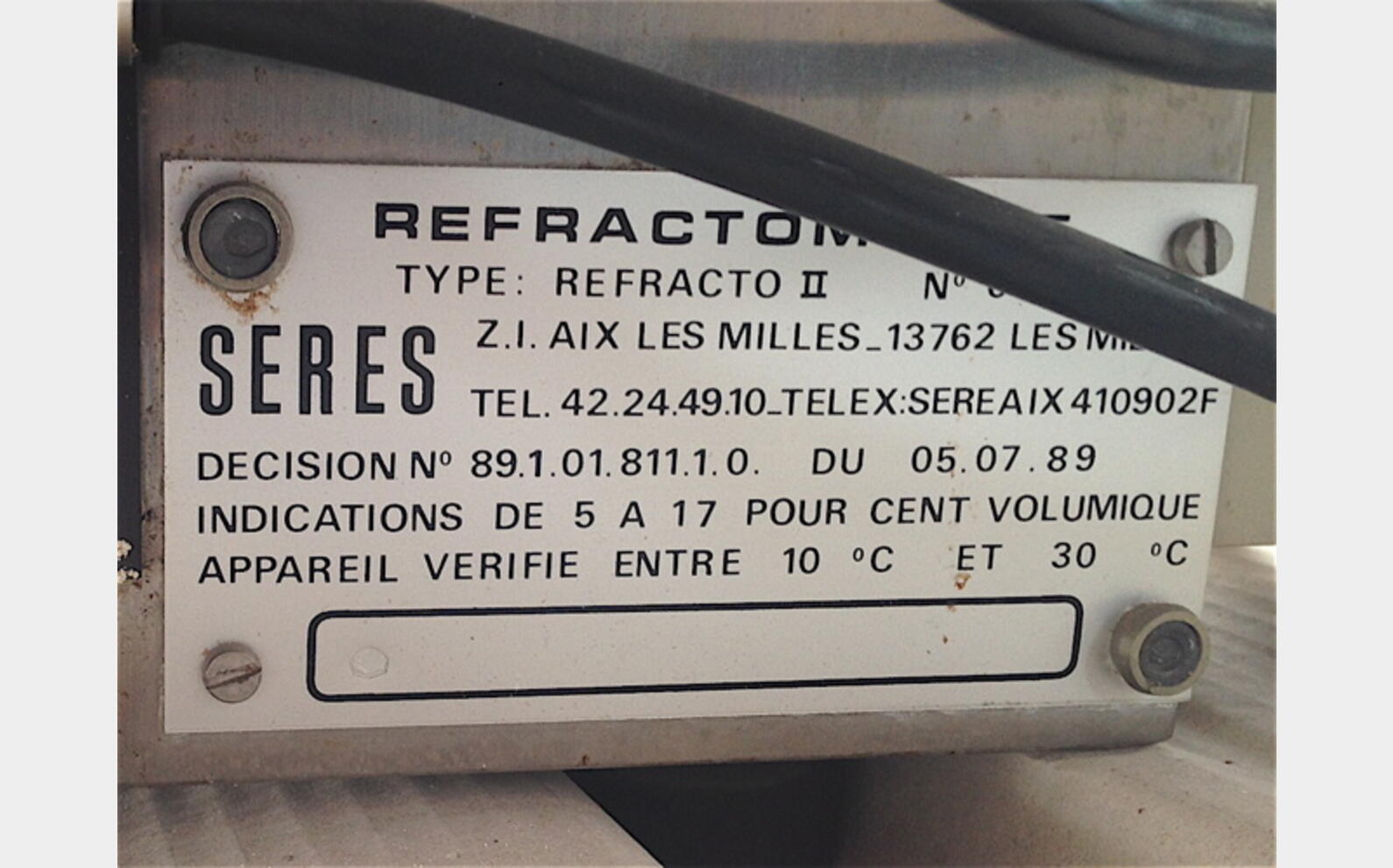 R&eacute;fractom&egrave;tre