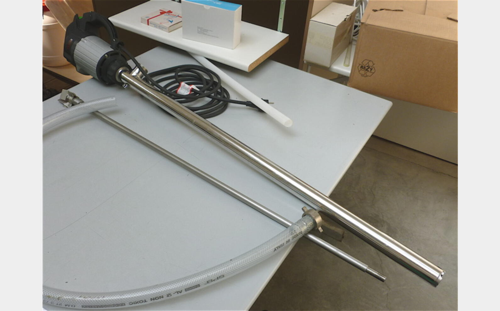 Pompe INOX vide fut ATEX