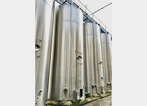 Stainless steel tank - Flat bottom inclined 507 HL (50 700 litres) CTIA